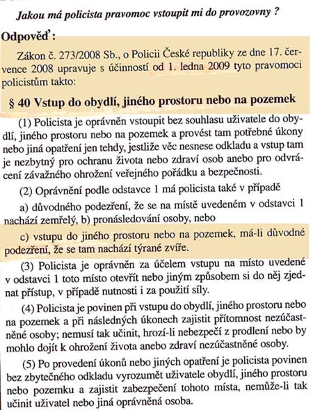 Týrané zvíře